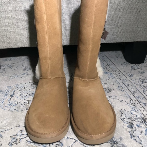 UGG Klea Tall Boots in Chestnut - Picture 5 of 9